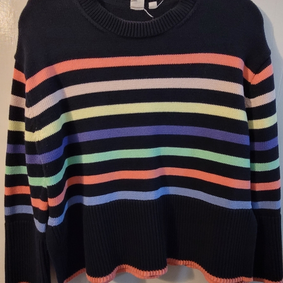 GAP Sweaters - GAP Women's Multicolor Striped Sweater